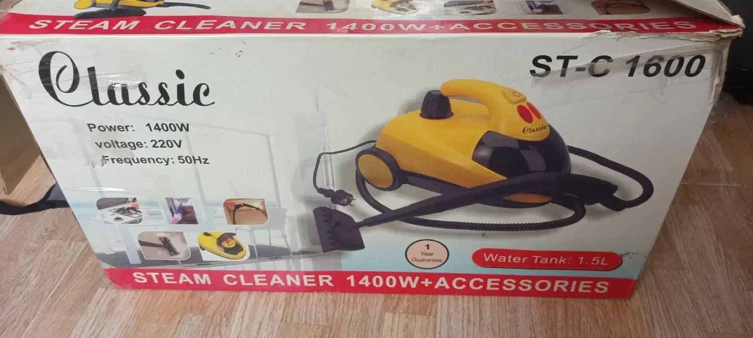 بخارشوی نو سالم بدونه مشکل|جاروبرقی، جارو شارژی، بخارشو|بهشهر, |دیوار