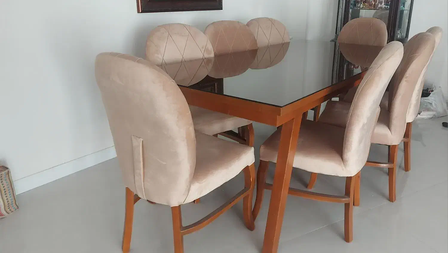 میز غذاخوری ۸ نفره در حد نو|میز و صندلی غذاخوری|تهران, اوین|دیوار