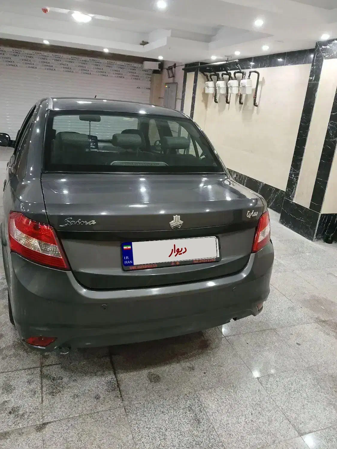 ساینا مدل ۹۷ رنگ ذغالی|خودرو سواری و وانت|تهران, آهنگ|دیوار