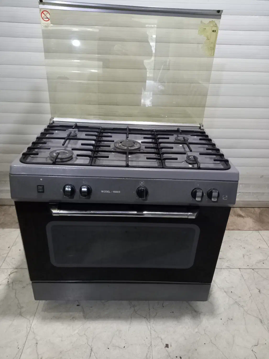 اجاق گاز ۵ شعله طرح فر|اجاق گاز و لوازم برقی پخت‌وپز|شاندرمن, |دیوار