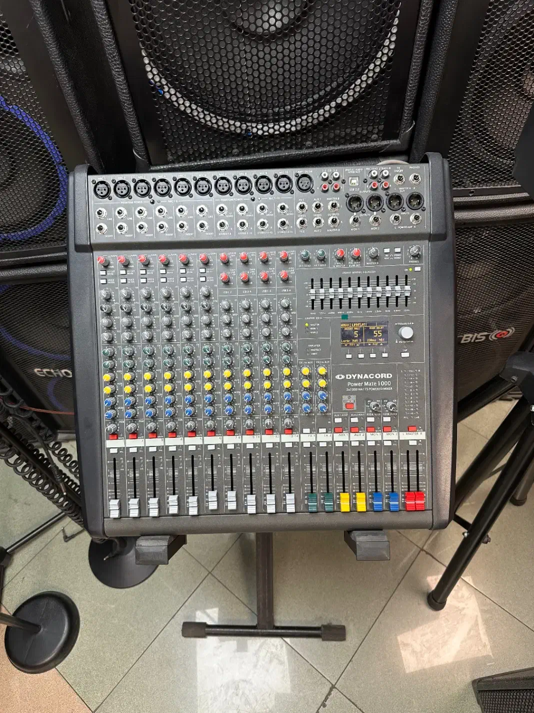 پاورمیکسر دایناکورد تایوانی 1000سری 3|صوتی و تصویری|تهران, لاله زار|دیوار