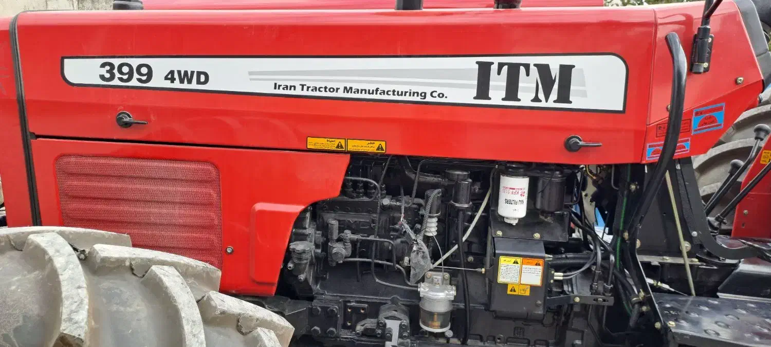 تراکتور 399 خشک مدل 1402 لاستیک ها بارزسوپر|خودرو سنگین|آق قلا, |دیوار