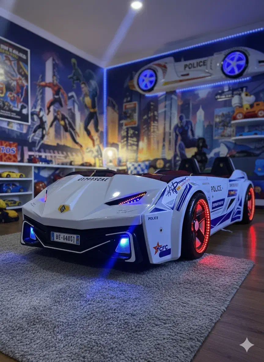 تخت‌خواب ماشینی کودک آماده‌ی تحویل فورری|تخت و سرویس خواب|تهران, هاشم‌آباد|دیوار