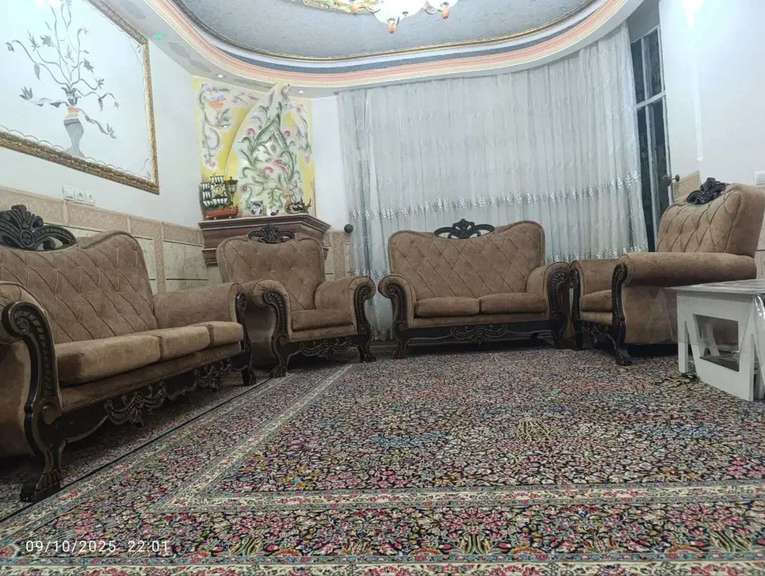 مبل قالی|مبلمان خانگی و میز عسلی|زرند, |دیوار