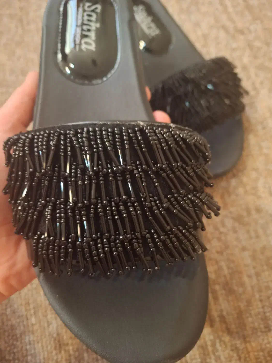 صندل شیک مجلسی ملیله دار|کیف، کفش، کمربند|اردبیل, |دیوار