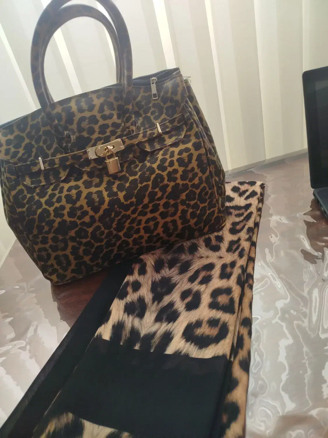 روسری و کیف ست مجلسی شیک|کیف، کفش، کمربند|تبریز, |دیوار