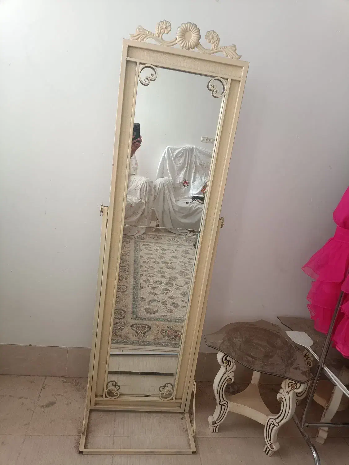 آینه قدی|آینه|قم, شاه ابراهیم|دیوار