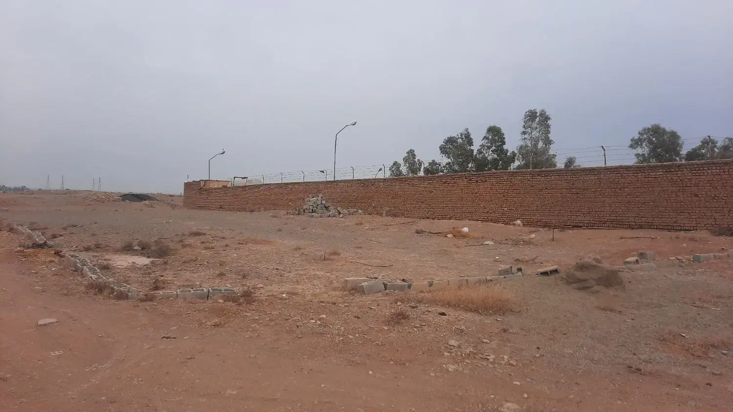 فروش زمین کارگاهی پشت پمپ بنزین بزرگ مهر|فروش زمین و ملک کلنگی|ساوه, |دیوار