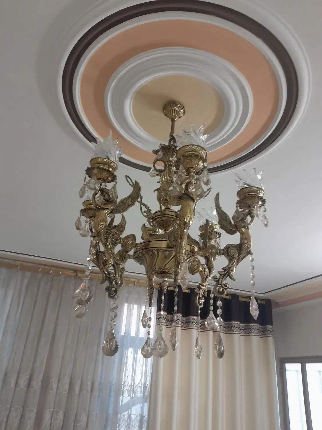 لوستر|لوستر و چراغ آویز|الیگودرز, |دیوار