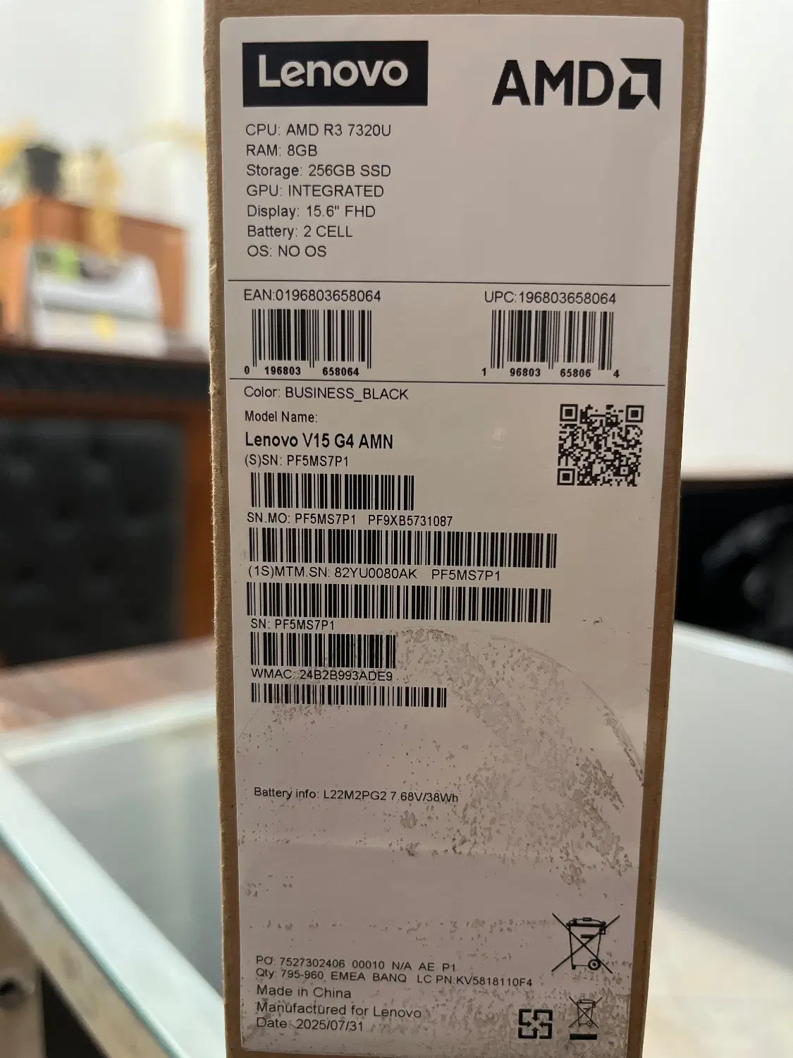 laptop lenovo v15|رایانه همراه|فردیس, فردیس|دیوار