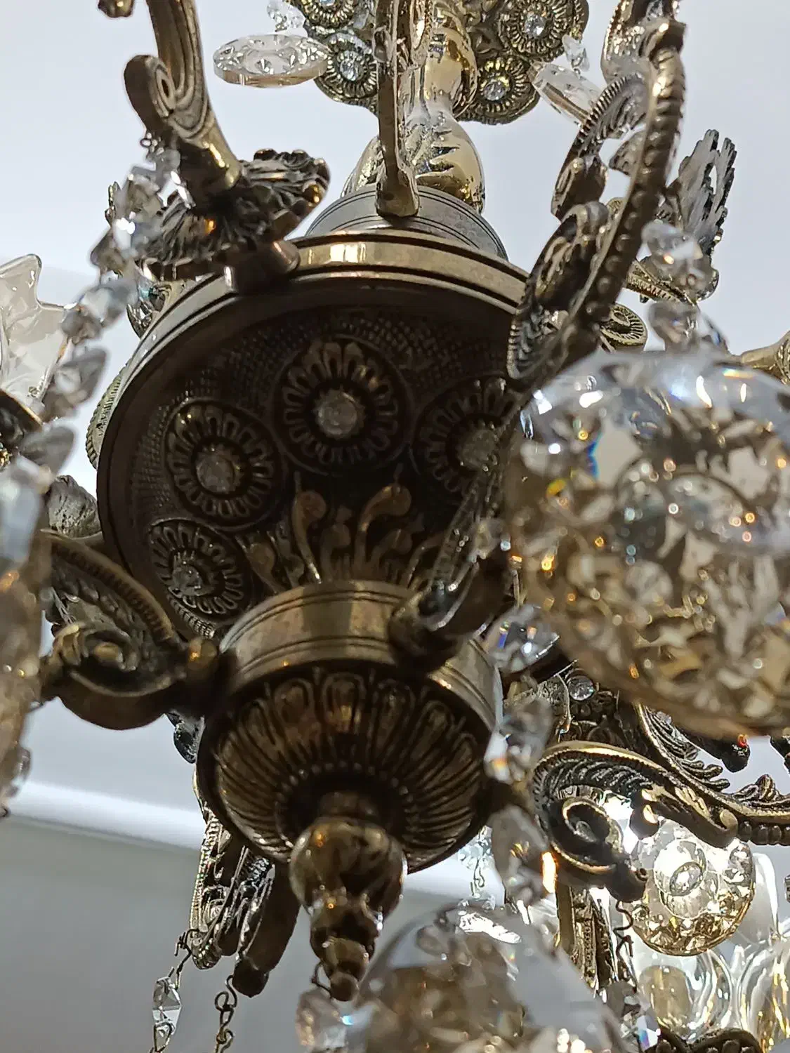 لوستر 4 شاخه|لوستر و چراغ آویز|بهارستان, |دیوار