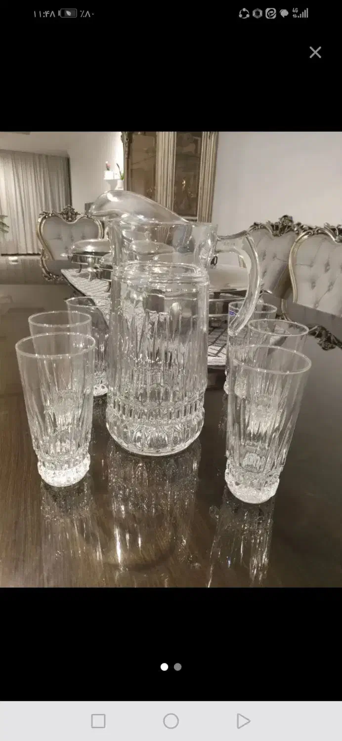 دو دست پارچ و لیوان لومینارک اصل|ظروف سرو و پذیرایی|بندرعباس, |دیوار