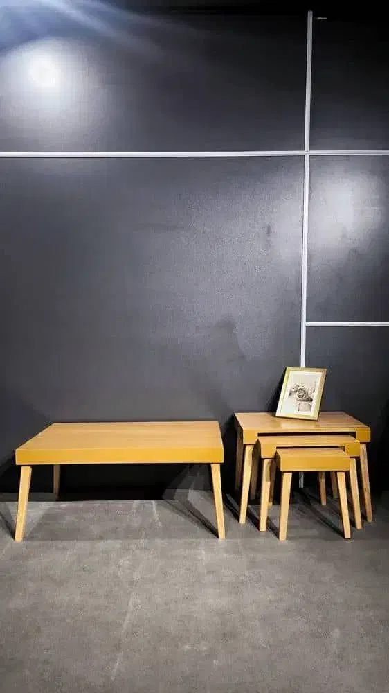 جلو مبلی چوبی رنگی|مبلمان خانگی و میز عسلی|چهاردانگه (تهران), |دیوار