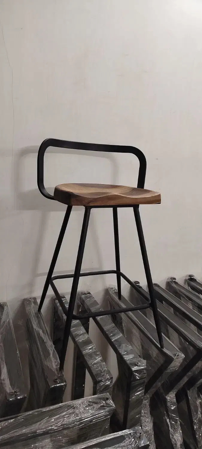 صندلی پشتی دار نشیمن چوب، کفی جوب گردو، صندلی اپن|صندلی و نیمکت|چهاردانگه (تهران), |دیوار