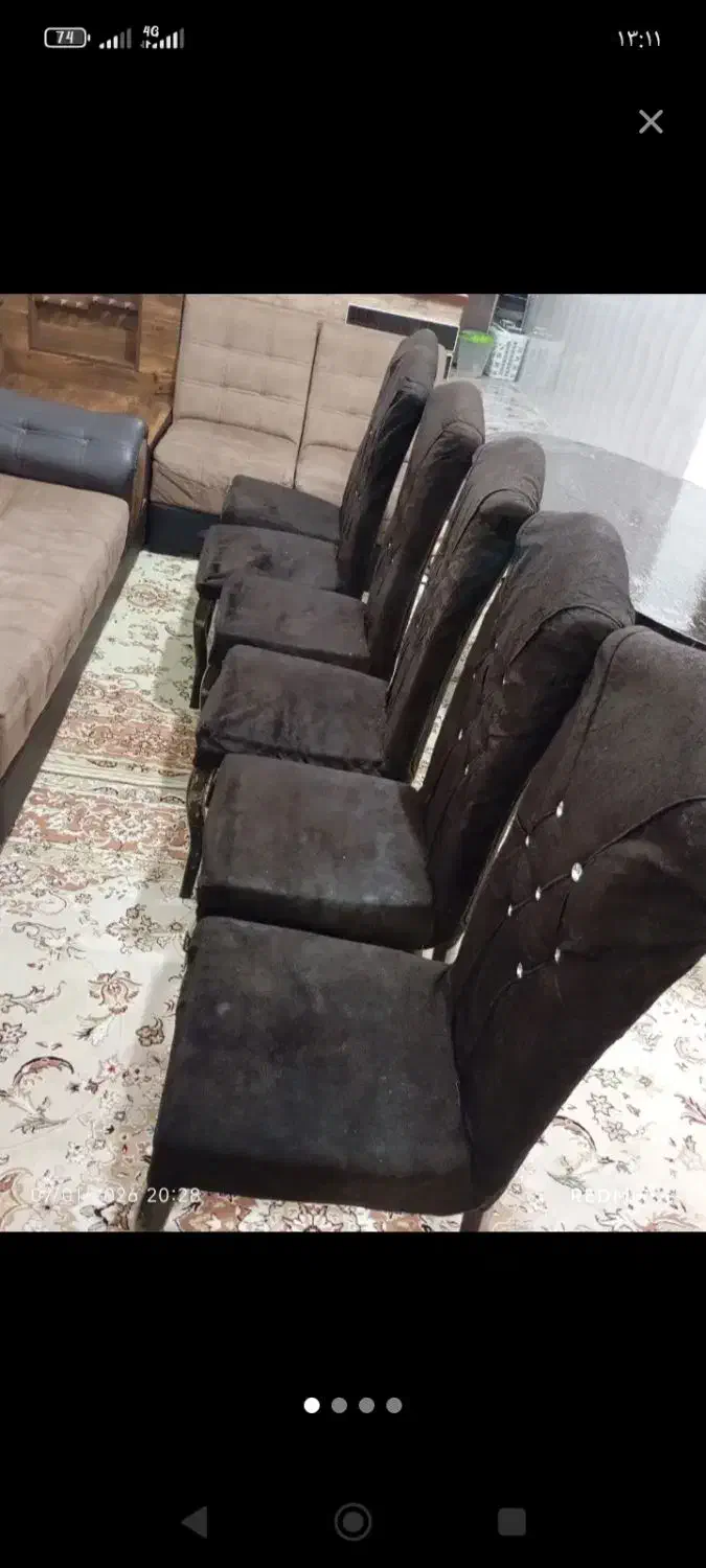 پنج تا صندلی|صندلی و نیمکت|خرم‌آباد, |دیوار