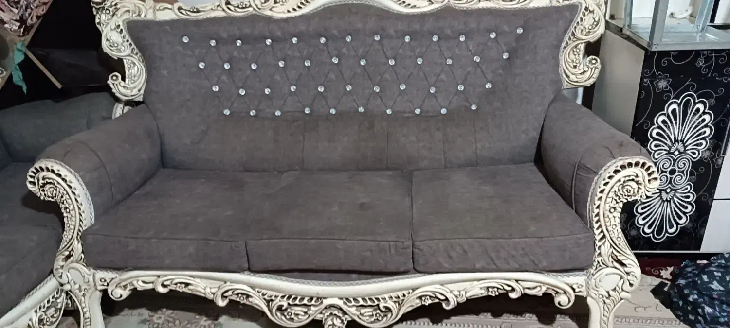 مبل ۷نفره|مبلمان خانگی و میز عسلی|قیدار, |دیوار