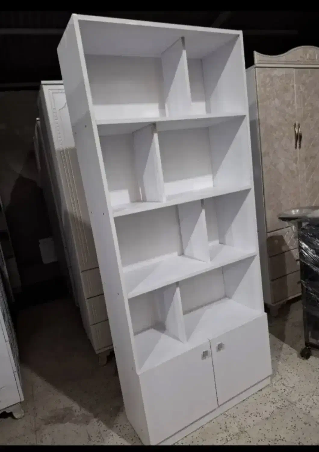 کتابخانه در امیدیه|کتابخانه، شلف، قفسههای دیواری|امیدیه, |دیوار