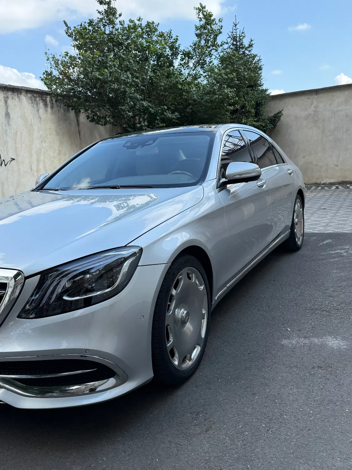 بنز s550|خودرو کلاسیک|رشت, منظریه|دیوار