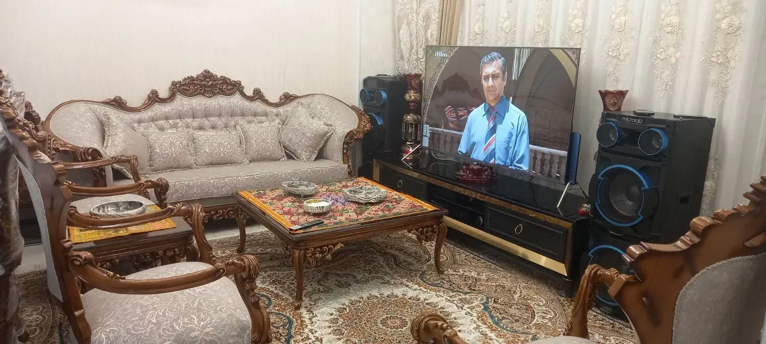 مبل ۷ نفره میز غذاخوری ۸ نفره سرویس کامل|مبلمان خانگی و میز عسلی|کهریزک, |دیوار