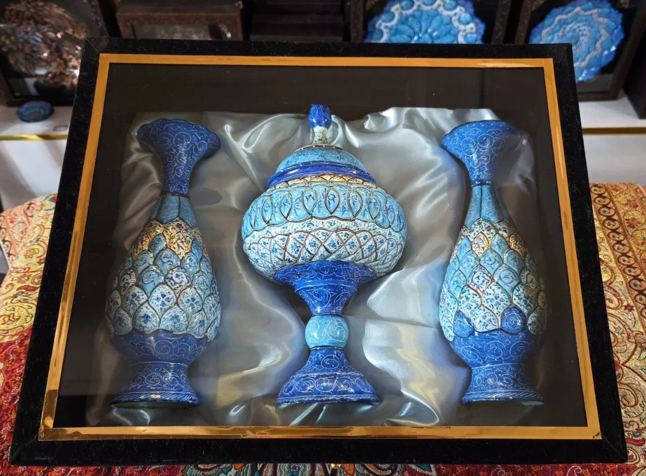 هدایای سازمانی پک سه عددی محصولات مس|صنایع دستی و سایر لوازم تزئینی|تهران, پامنار|دیوار