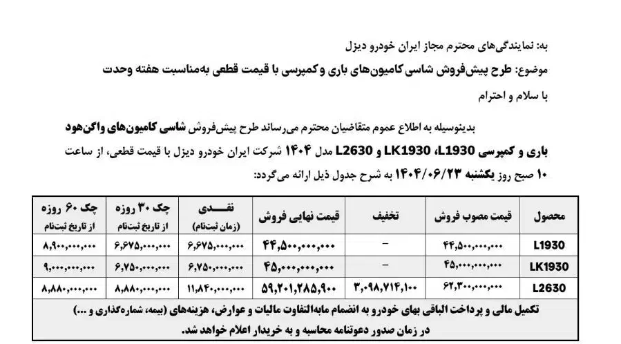 ثبت نام کامیون واگن هود 2630 و.  1930 قیمت قطعی|خدمات رایانه‌ای و موبایل|سمنان, |دیوار