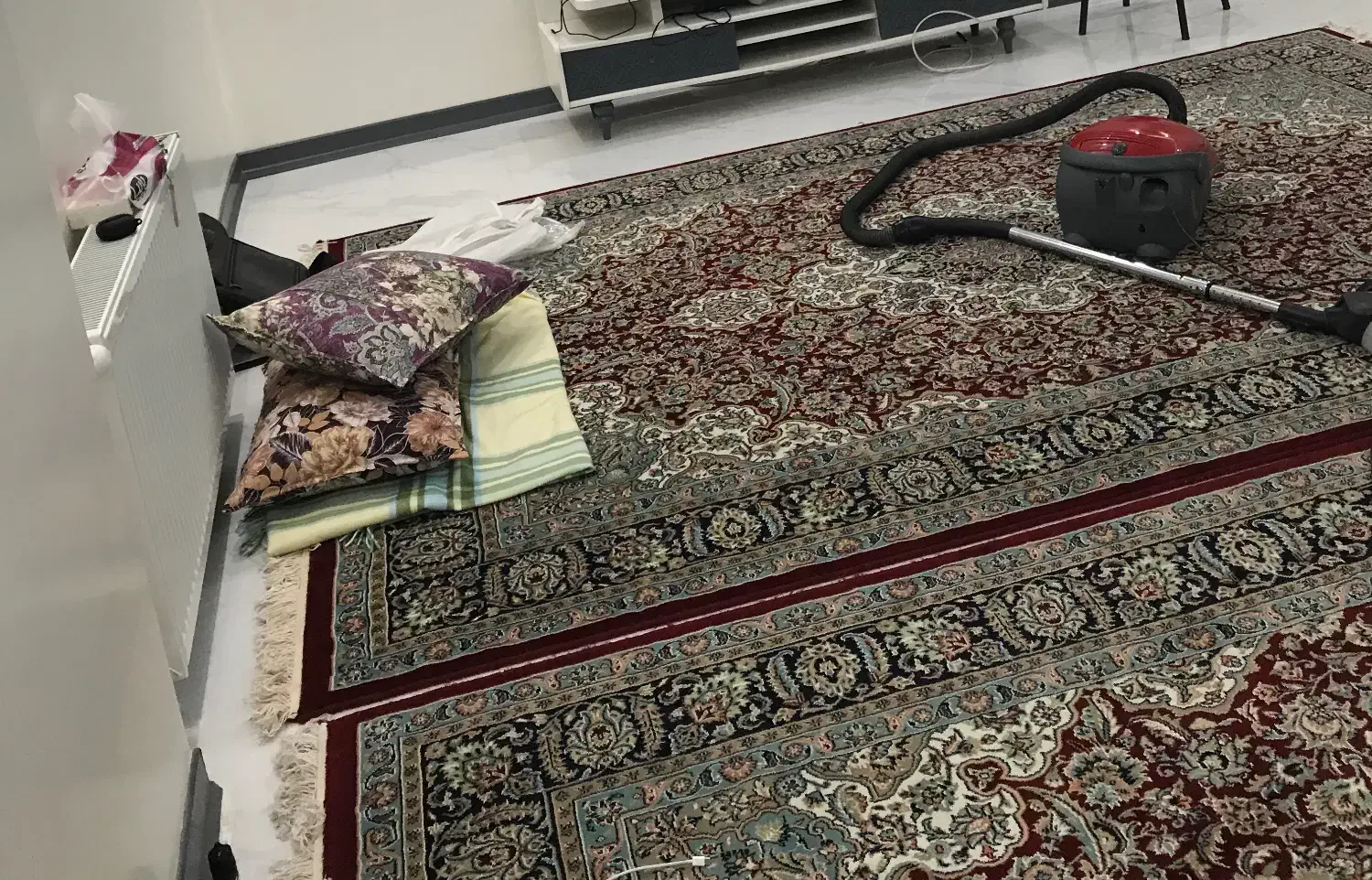 ۴تا فرش ماشینی دست دوم تمیز و خوشطرح|فرش|تهران, پونک|دیوار