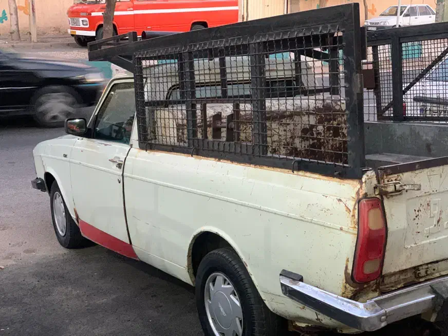 پیکان وانت ۸۷ بی رنگ دوگانه شرکت|خودرو سواری و وانت|قزوین, |دیوار