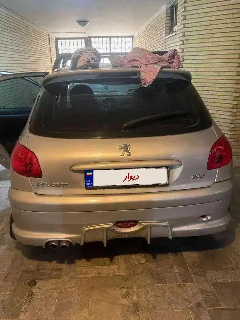 پژو ۲۰۶ تیپ۶ اتوماتیک مدل ۸۷|خودرو سواری و وانت|چمستان, |دیوار