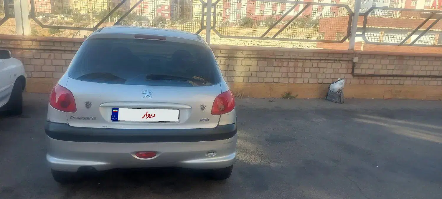206 مدل 84|خودرو سواری و وانت|تبریز, |دیوار