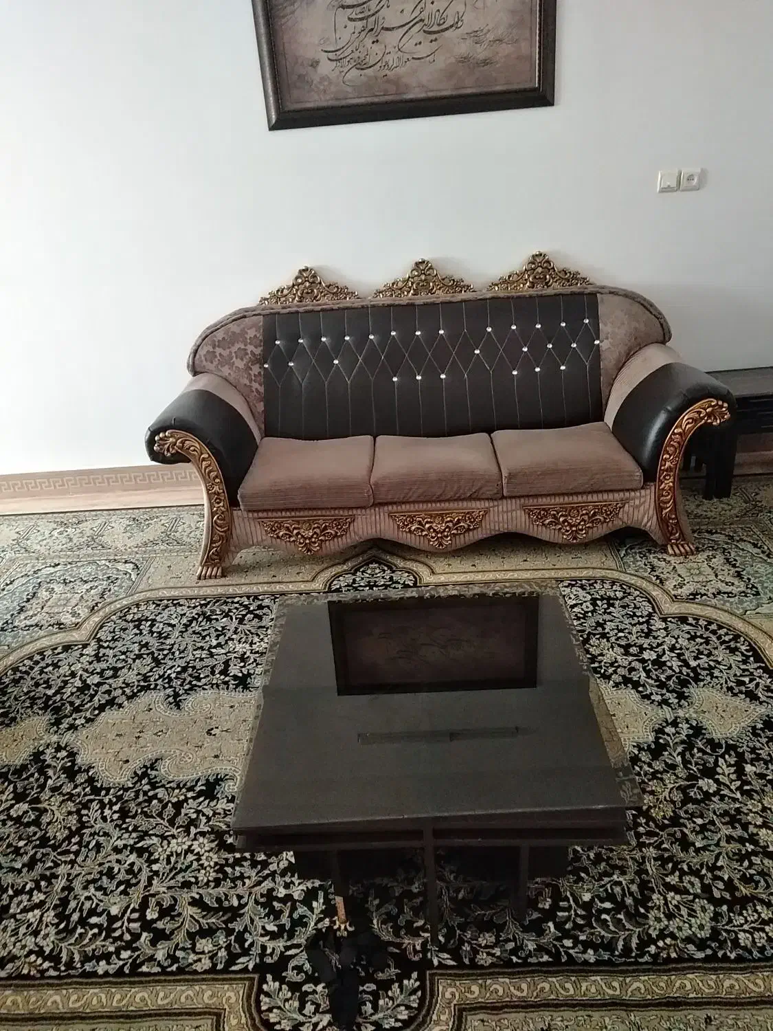 مبل 8 نفره|مبلمان خانگی و میز عسلی|قم, دورشهر|دیوار