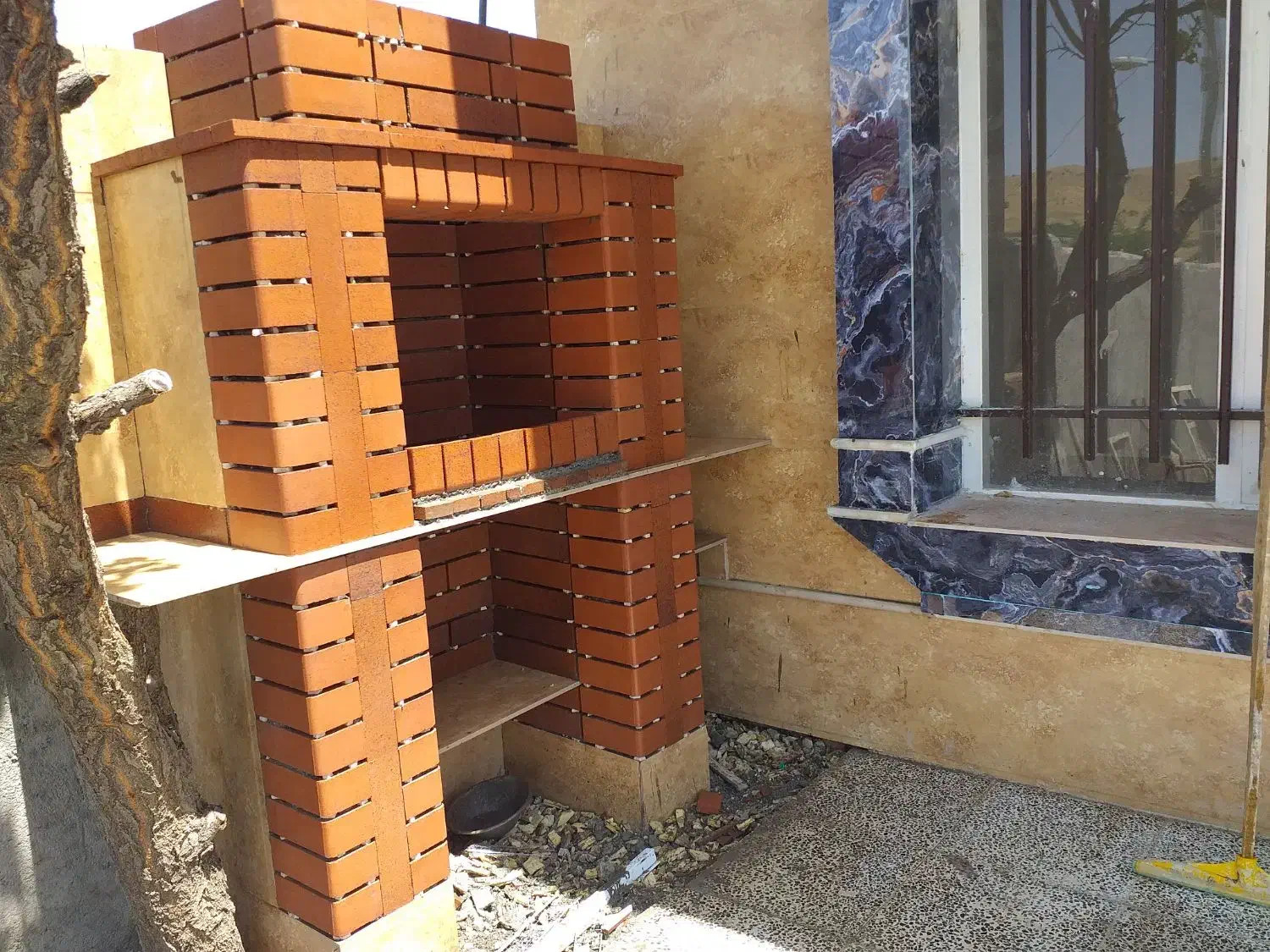 کاشی سرامیک پرسلان اسلب نمای داخلی و بیرونی و...|خدمات پیشه و مهارت|نهاوند, |دیوار