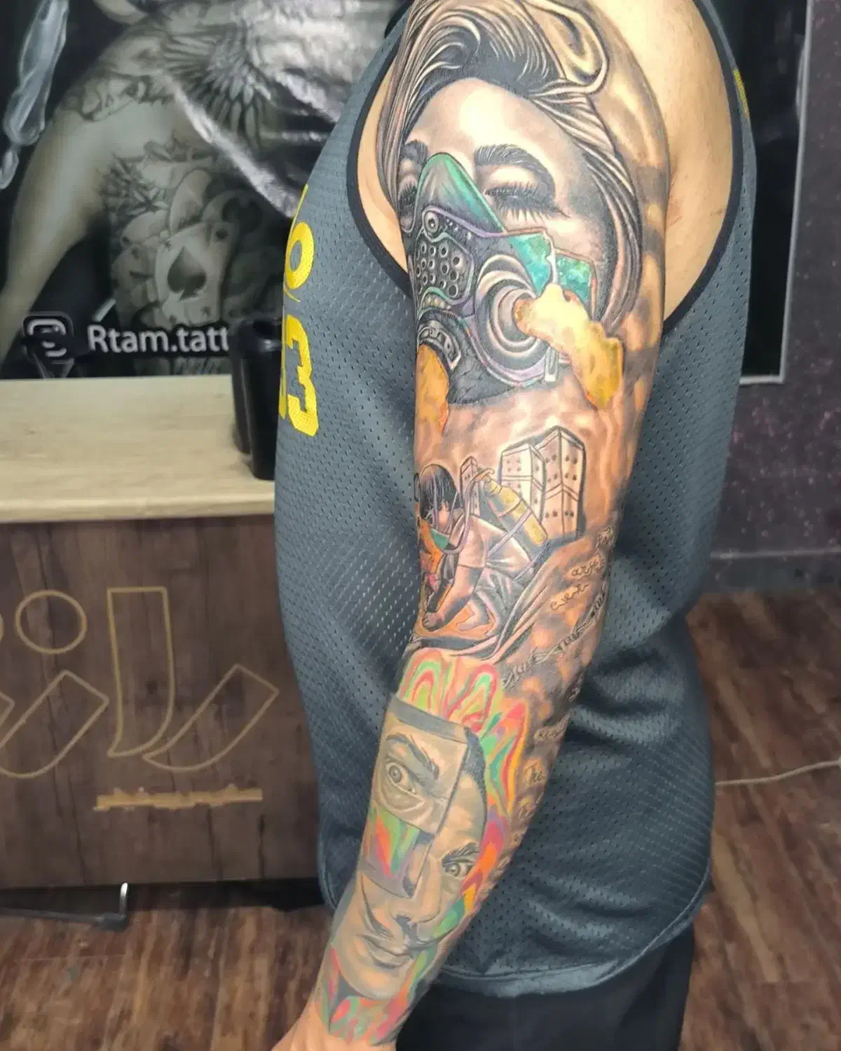 آموزش و اجرا تتو بدن/ تاتو بدن شیراز|خدمات آرایشگری و زیبایی|شیراز, غدیر جنوبی|دیوار