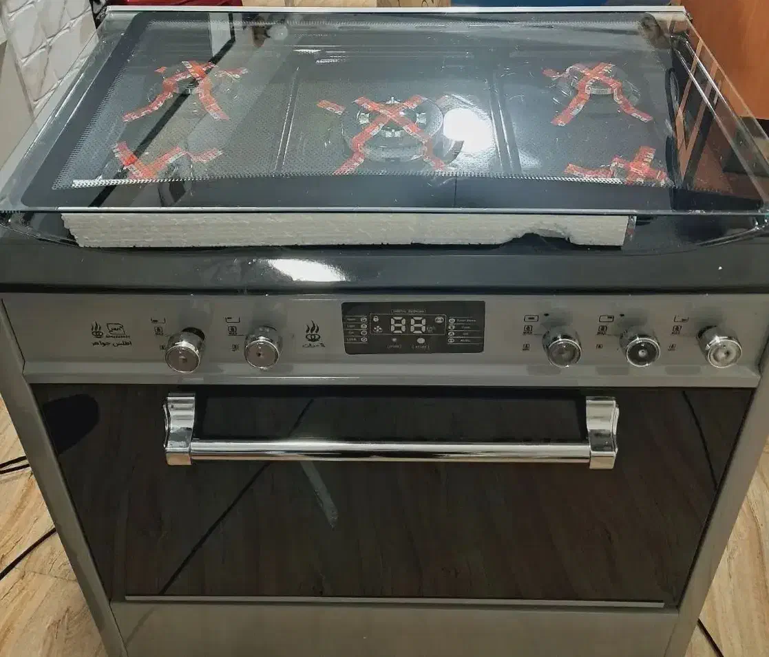 اجاقگاز طرح فر ترموکوبل دار نو|اجاق گاز و لوازم برقی پختوپز|محمدشهر, عباس آباد|دیوار