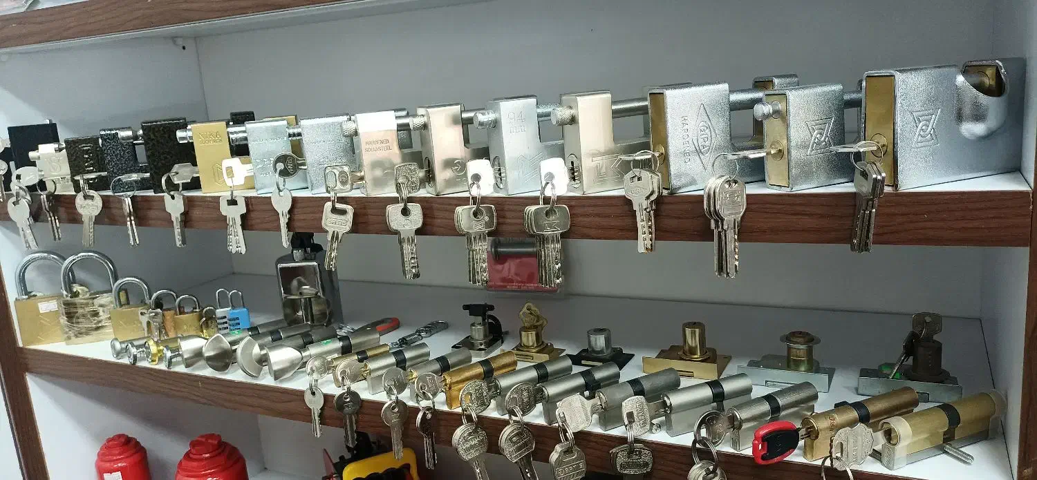 قفل کتابی قفل آویز قفل ضد سرقت و ضد برش|ابزارآلات|قم, چهل درخت|دیوار