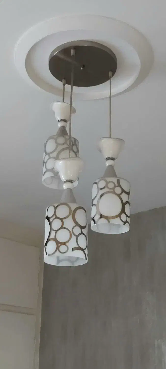چراغ آویز ۳ تایی|لوستر و چراغ آویز|تهران, کیانشهر|دیوار