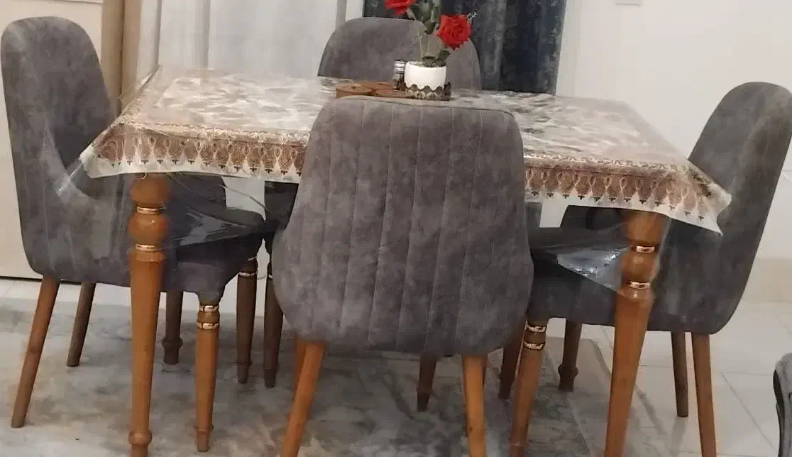 میز غذاخوری چهار نفره|میز و صندلی غذاخوری|گرگان, |دیوار