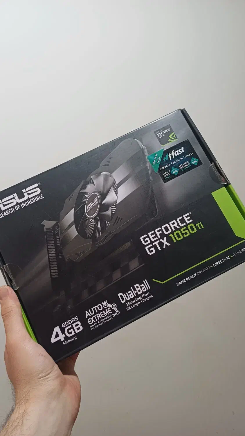 Gtx 1050ti 4gb|قطعات و لوازم جانبی رایانه|تهران, شهران شمالی|دیوار