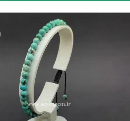 فیروزه اصل نیشابور (گردنبند دانه گرد فیروزه)|بدلیجات|همدان, |دیوار