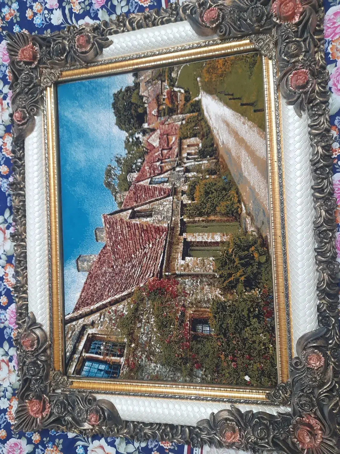 تابلو فرش ماشینی|تابلو فرش|بهارستان, |دیوار