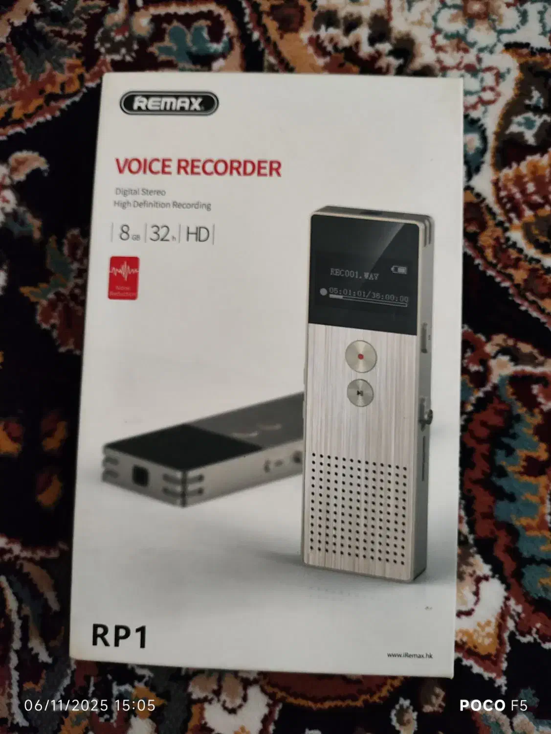 ویس رکورد(شنوود)(MP3 player) ریمکس|پخشکننده همراه|خرمآباد, |دیوار