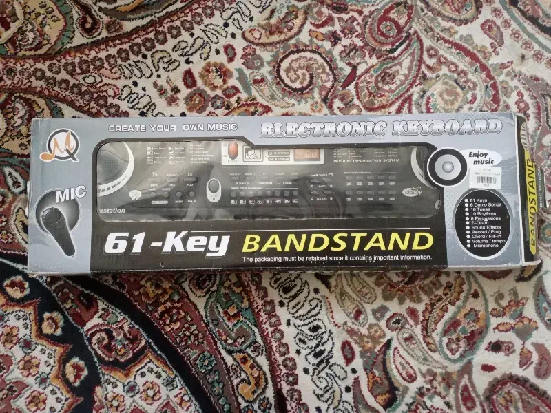 ارگ برقی میکروفن دار|گیتار، بیس، امپلیفایر|مشکین‌دشت, |دیوار