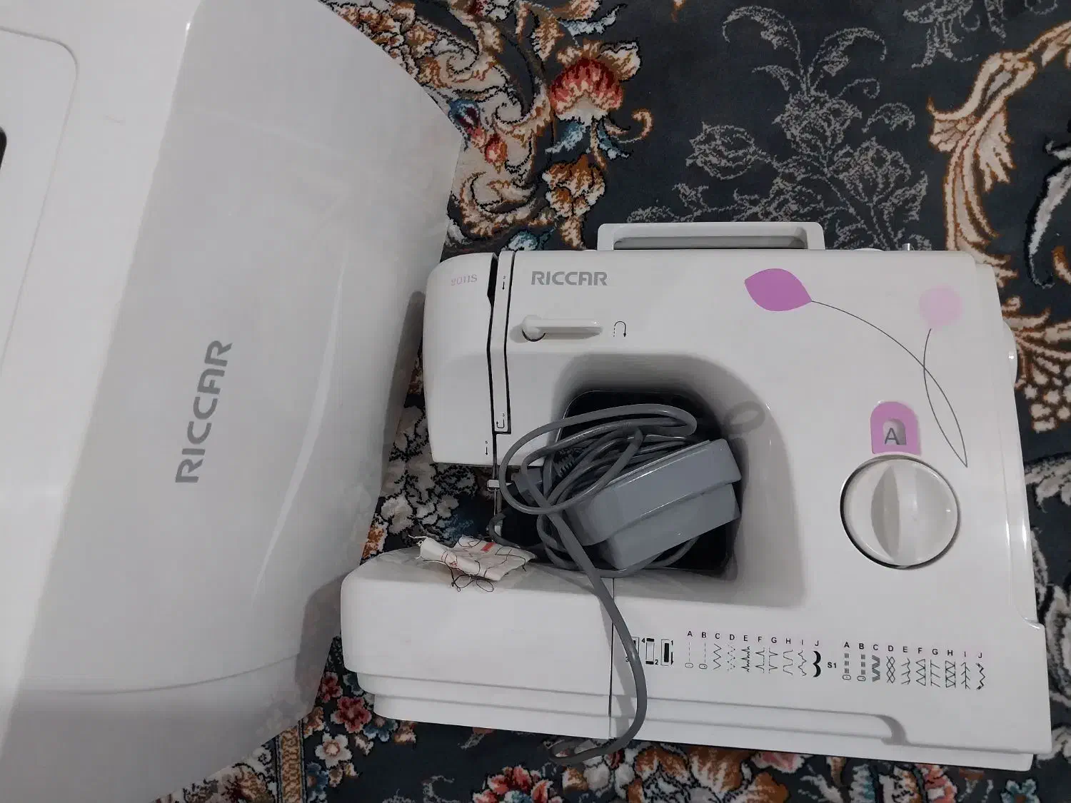 چرخ خیاطی آکبند مارشال راسته دوز گلدوزی سردوز|چرخ خیاطی و ریسندگی|کرمان, |دیوار