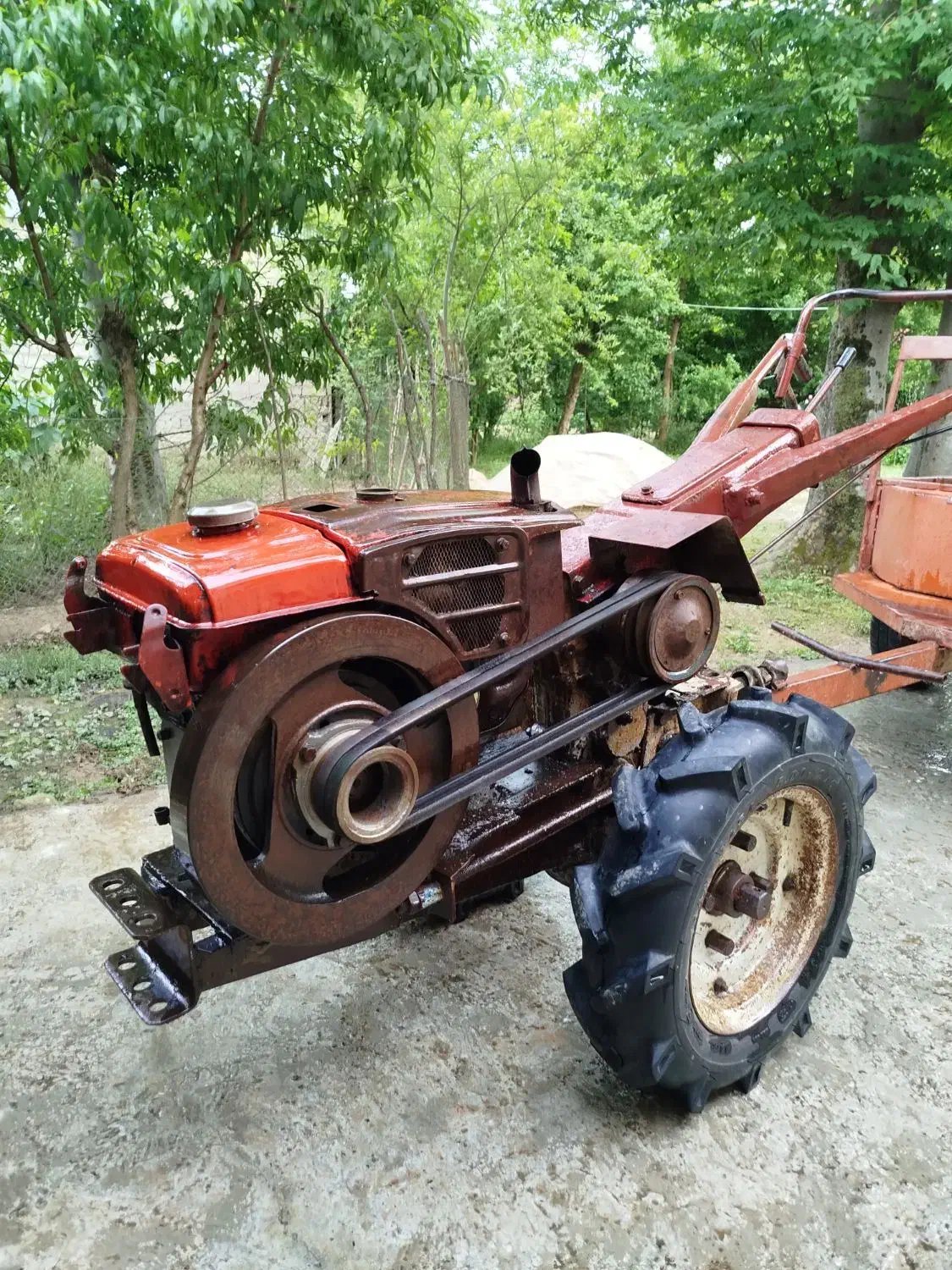 تیلر7/5 ،میتسوبیشی، موتورکشاورزی|ماشین‌آلات صنعتی|رشت, پسیخان|دیوار