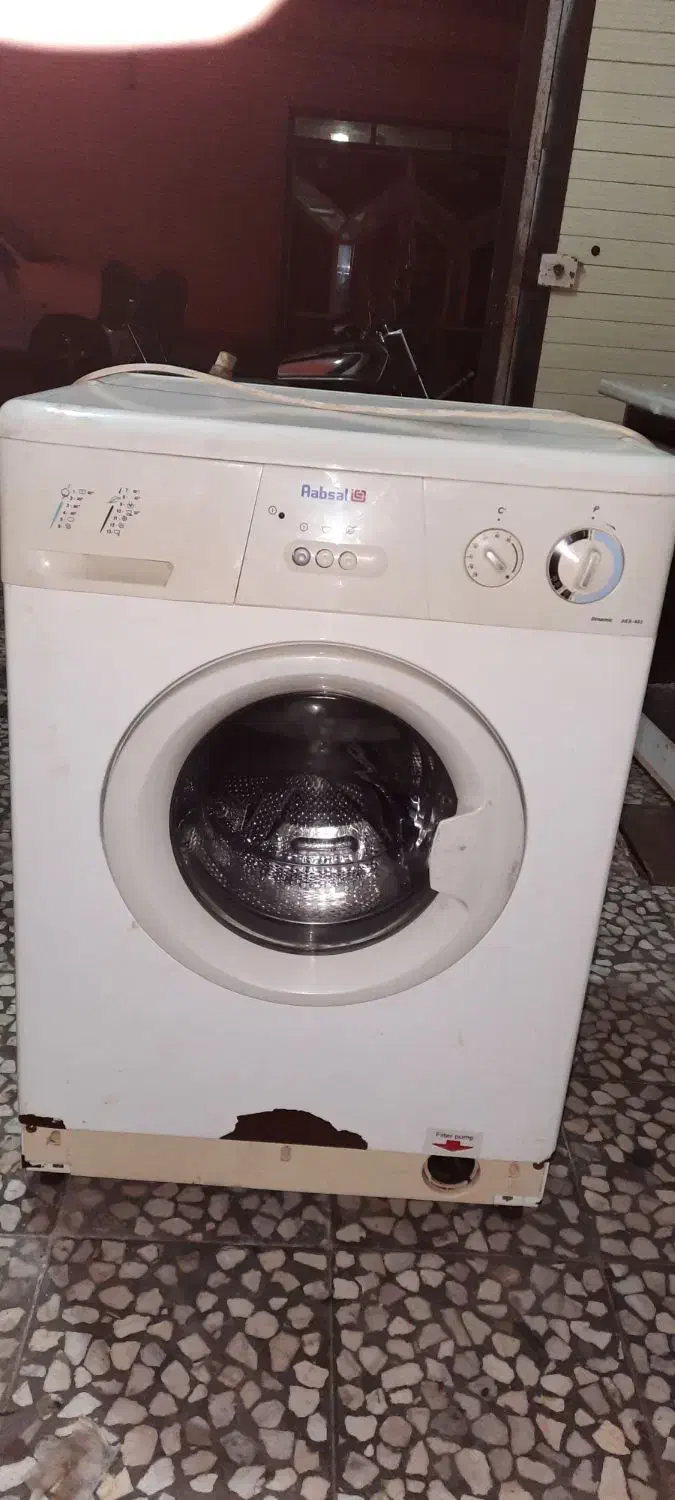 لباسشویی هایر در حد نو|ماشین لباسشویی و خشککن لباس|رشت, پاره بیجار|دیوار