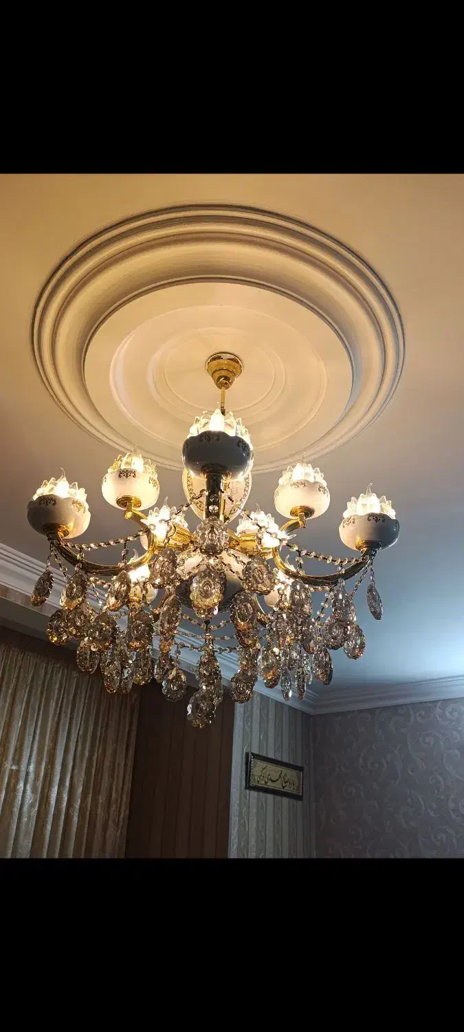 لوستر زیبا|لوستر و چراغ آویز|مشهد, یاس|دیوار