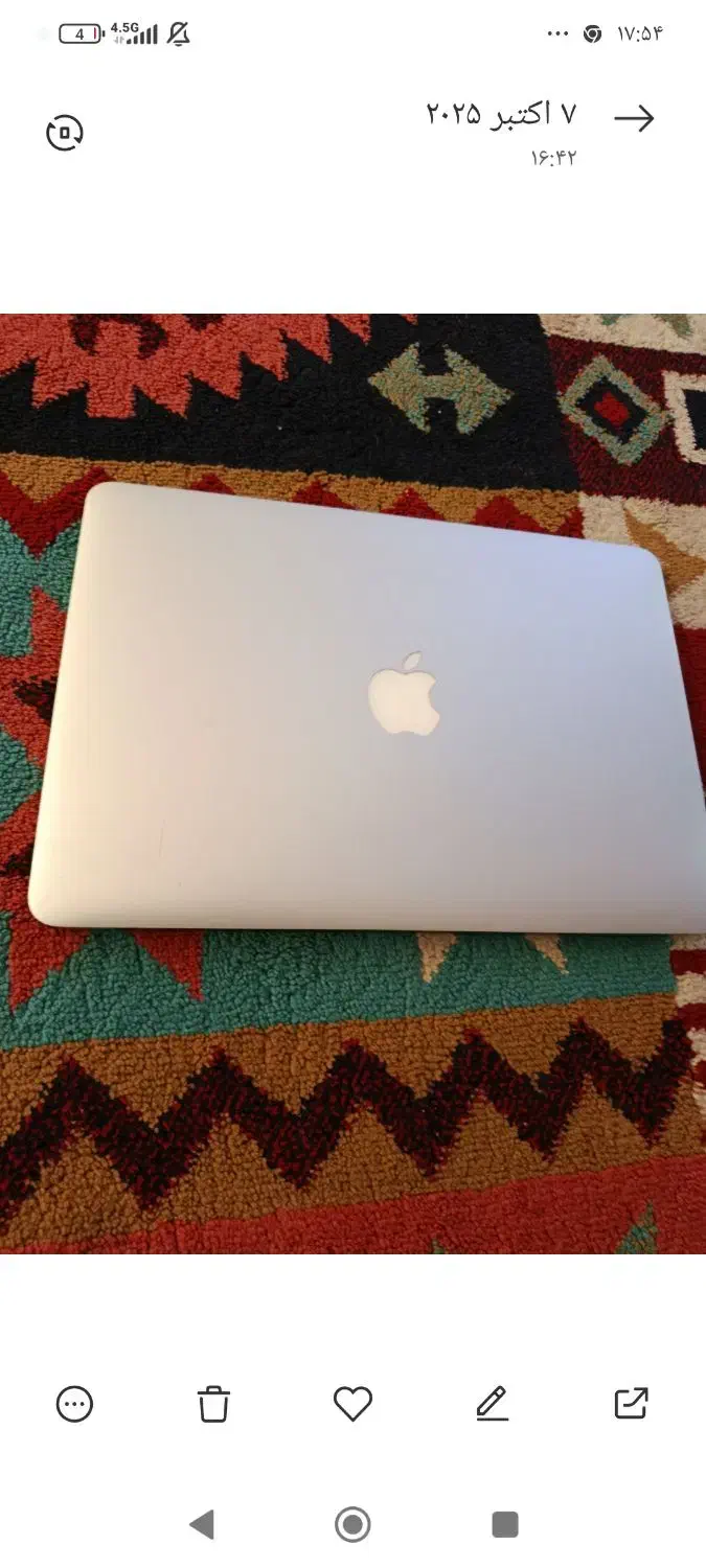 لب تاب اپل سالم بدون مشکل تمیز سال ۲۰۱۵|رایانه همراه|بندر کنگان, |دیوار