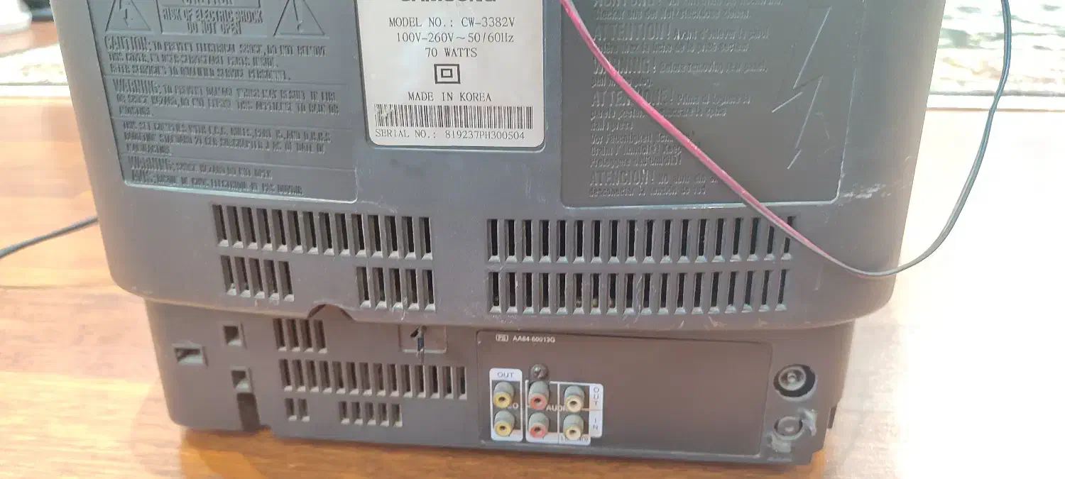 تلویزیون قدیمی سامسونگ مدل CW-3382V|تلویزیون و پروژکتور|اردبیل, |دیوار