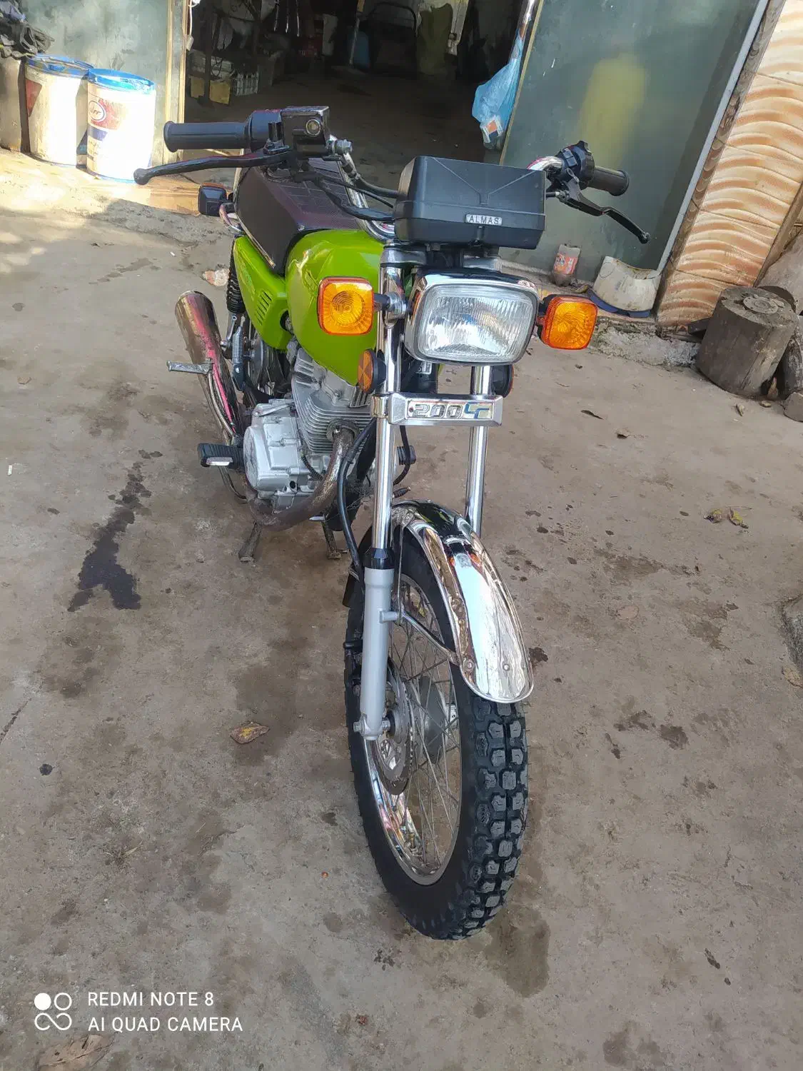 هندا ۲۰۰ جلو دیسک مدل ۹۰|موتورسیکلت|اطاقور, |دیوار