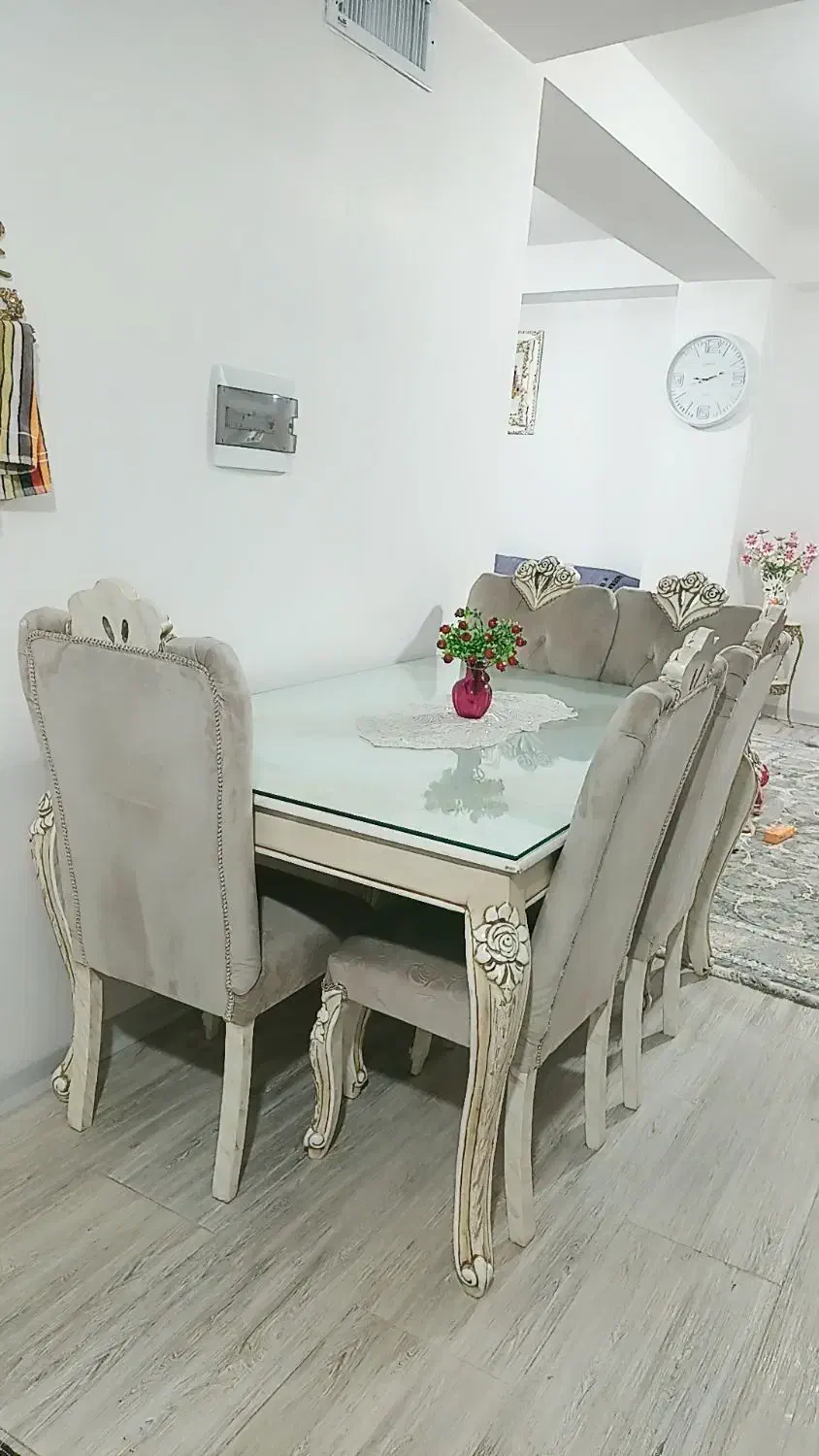 میز ناهارخوری ۶نفره درحد نو|میز و صندلی غذاخوری|ماهدشت, |دیوار