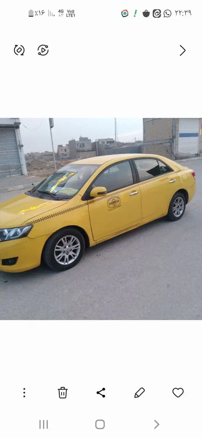 تاکسی اریومدل ۹۵اتومات فول|خودرو سواری و وانت|اصفهان, زیار|دیوار